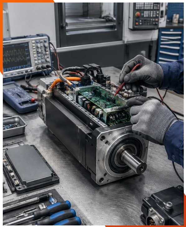 Ремонт сервоприводов станков в Когалыме
